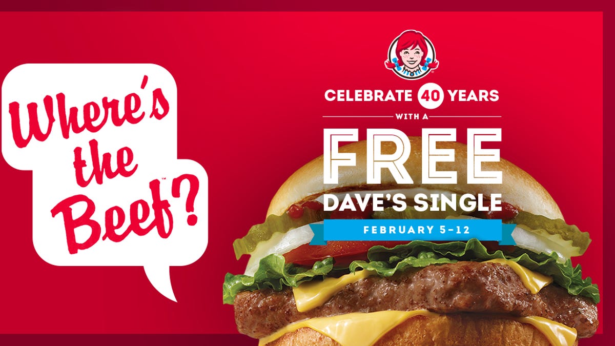 "Score a Free Wendy's Cheeseburger This Week: Here's How"