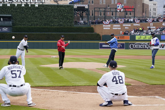 Detroit Tigers' Opening Day 2023: Legends, Scenes, and New Features.