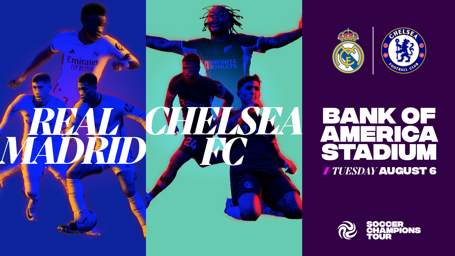 Featured image for "Real Madrid and Chelsea to Face Off at Bank of America Stadium, Manchester City vs. Chelsea at Ohio Stadium this Summer"