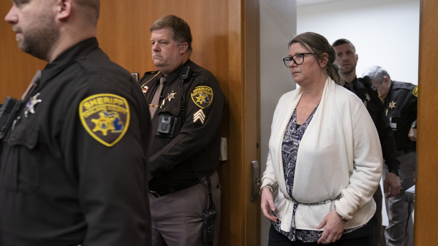 "Michigan School Shooter's Mother Convicted of Involuntary Manslaughter"