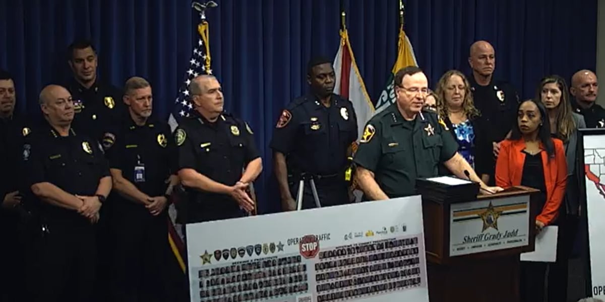 Hundreds Arrested in Polk County Human Trafficking Sting, Including School Coach and Disney Employees