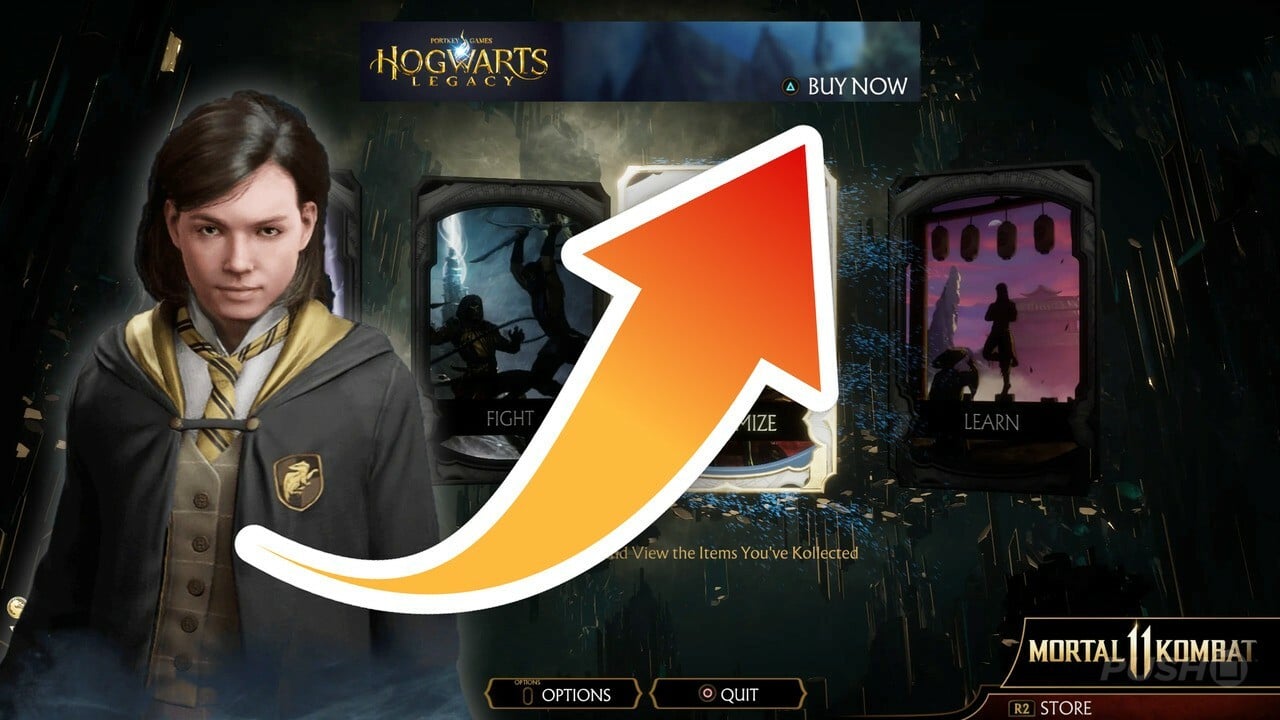 Featured image for Hogwarts Legacy Ads Infuriate Mortal Kombat 11 Fans.