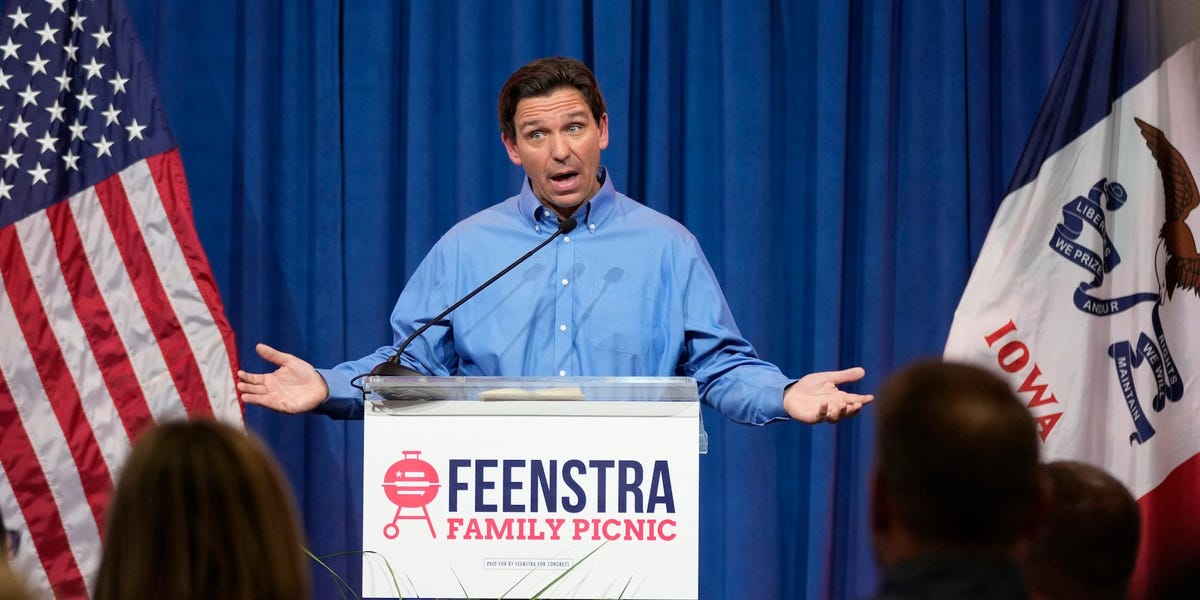 DeSantis' Iowa Rally Controversy and Presidential Endorsement