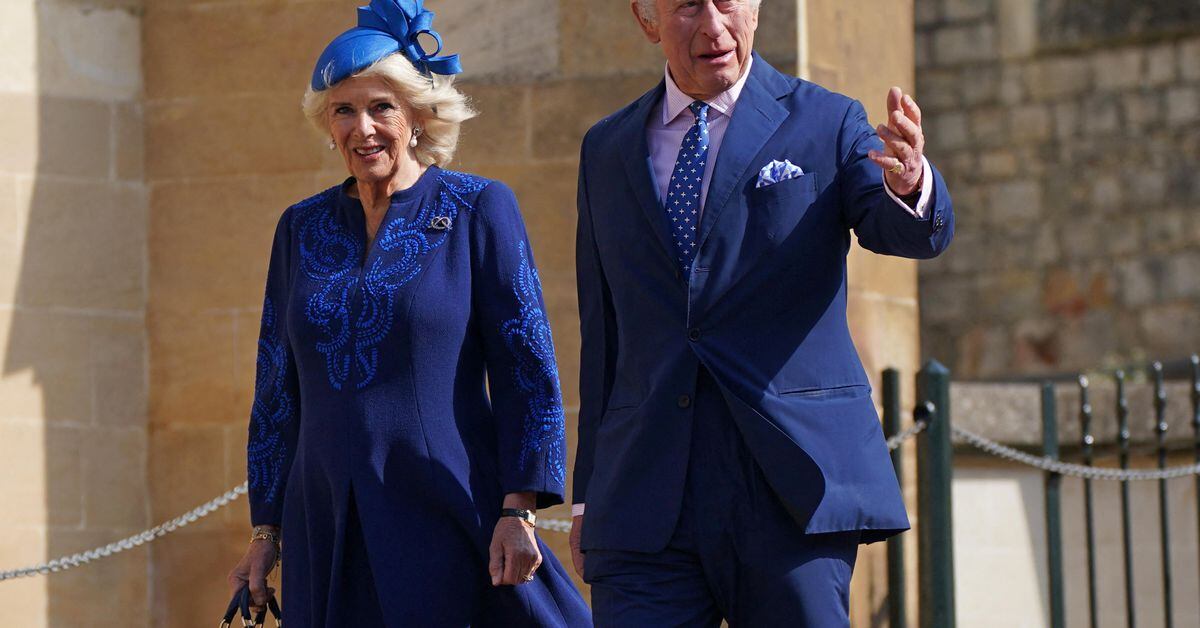 "King Charles' First Easter with Royal Family"