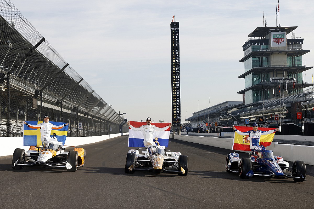 Featured image for Palou takes pole position for record-breaking Indy 500 field.