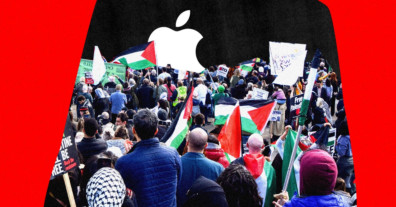 "Allegations of Disciplinary Action Against Apple Store Employees for Supporting Palestinians"