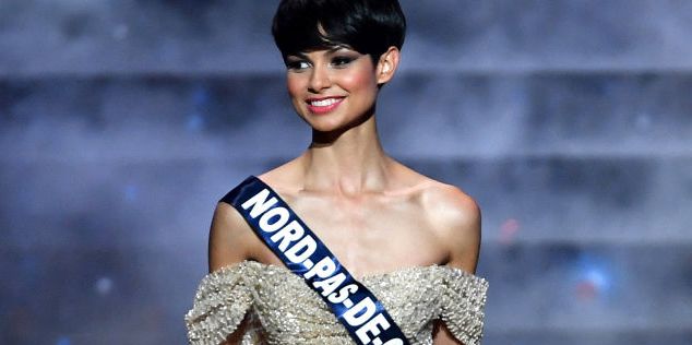 Featured image for Controversial Miss France 2024 winner sparks debate with short hair triumph