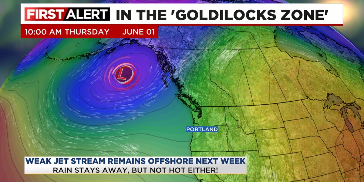 "Memorial Day Weekend Weather: Improved Conditions and Early Summer Dry Spell"