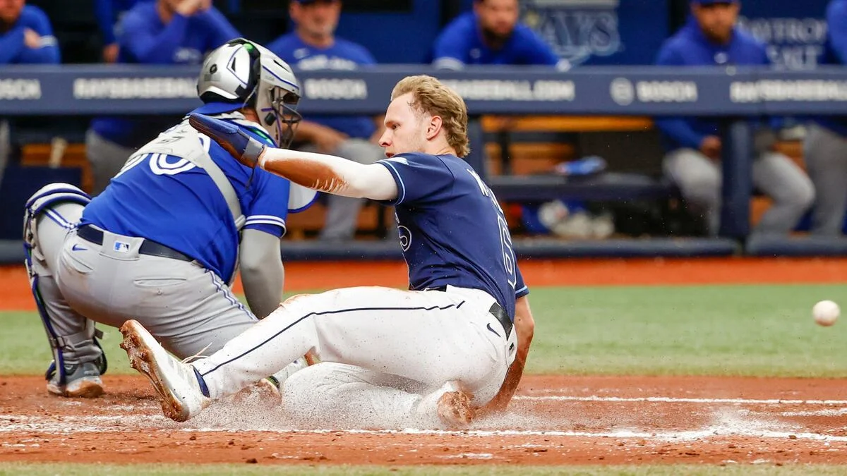 Rays dominate Blue Jays in AL East series.