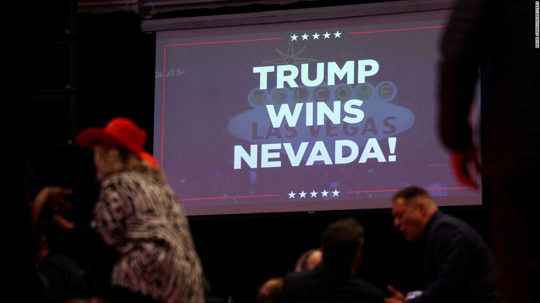 "Trump Triumphs in Nevada Caucuses: Live Updates and Election Results"