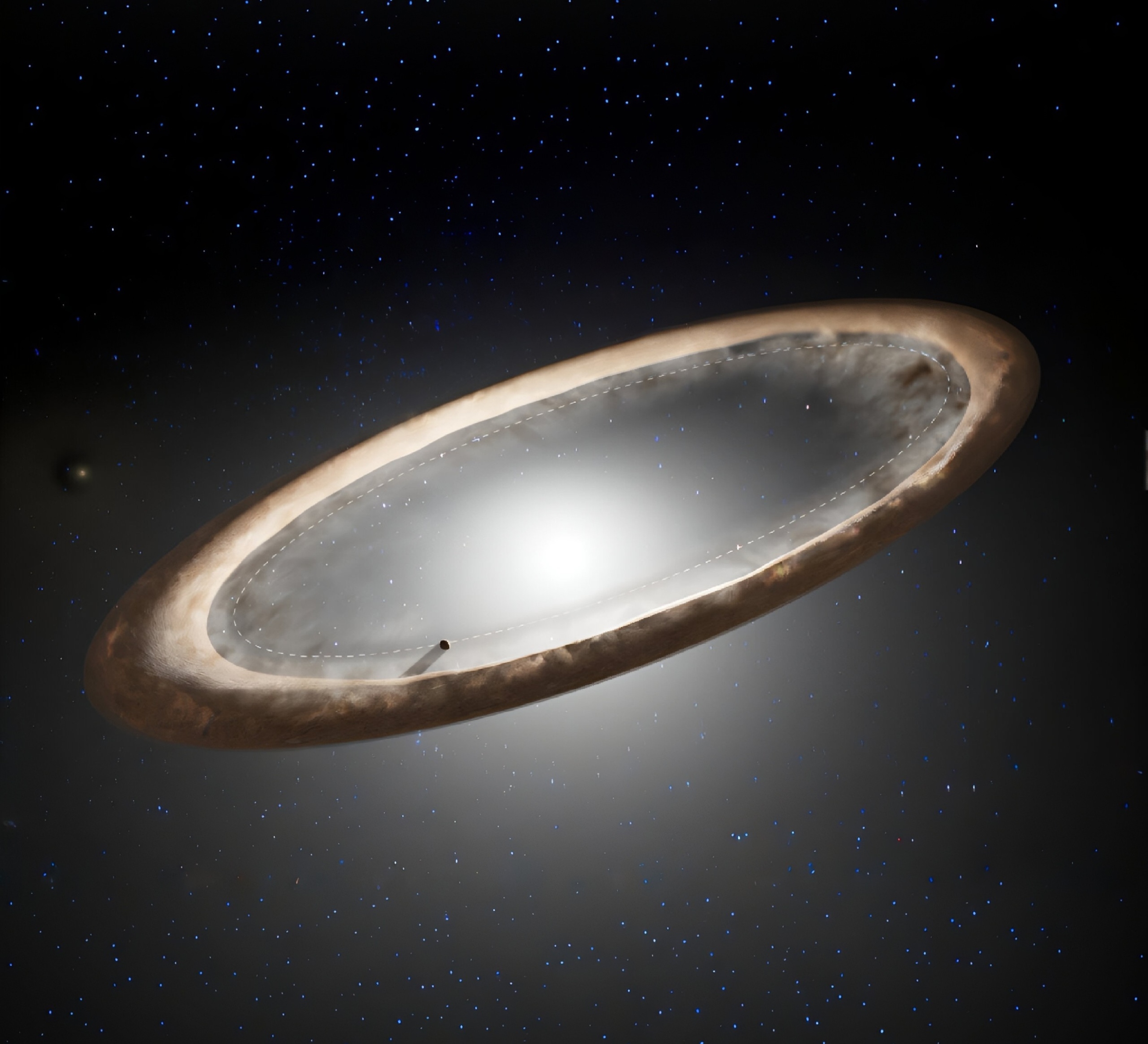 Featured image for Hidden Planet Likely Shapes Fomalhaut’s Warped Ring