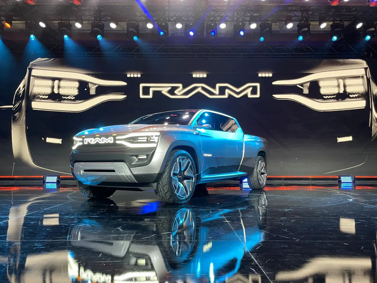 Featured image for Ram halts all-electric pickup truck plans amid declining demand