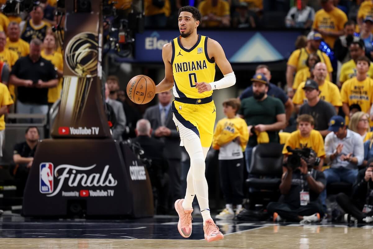 Featured image for Pacers' Tyrese Haliburton Faces Injury Challenge Amid NBA Finals Hopes