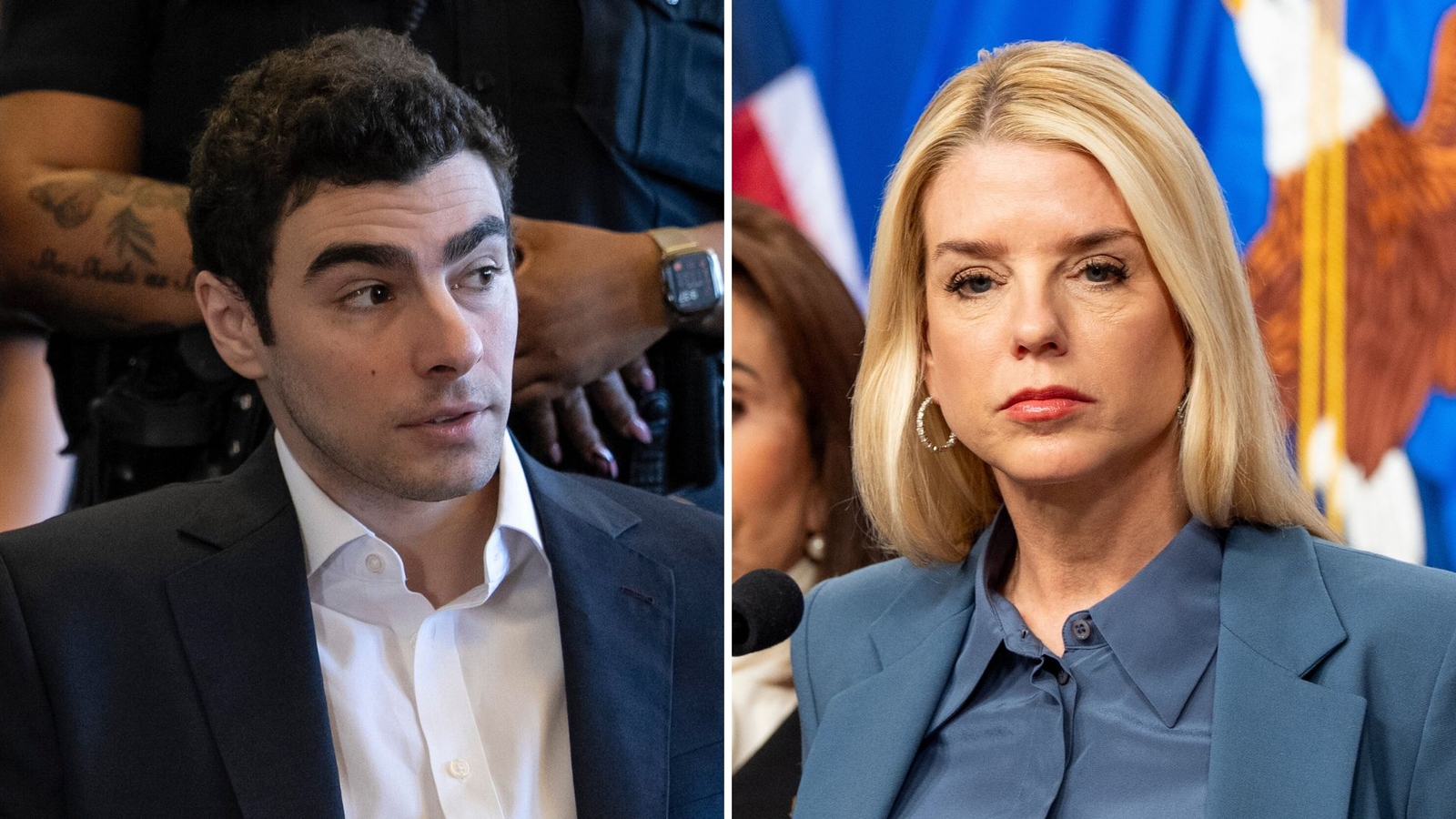 Featured image for Mangione's Lawyers Claim AG Bondi's Conflict of Interest Biases Death Penalty Decision