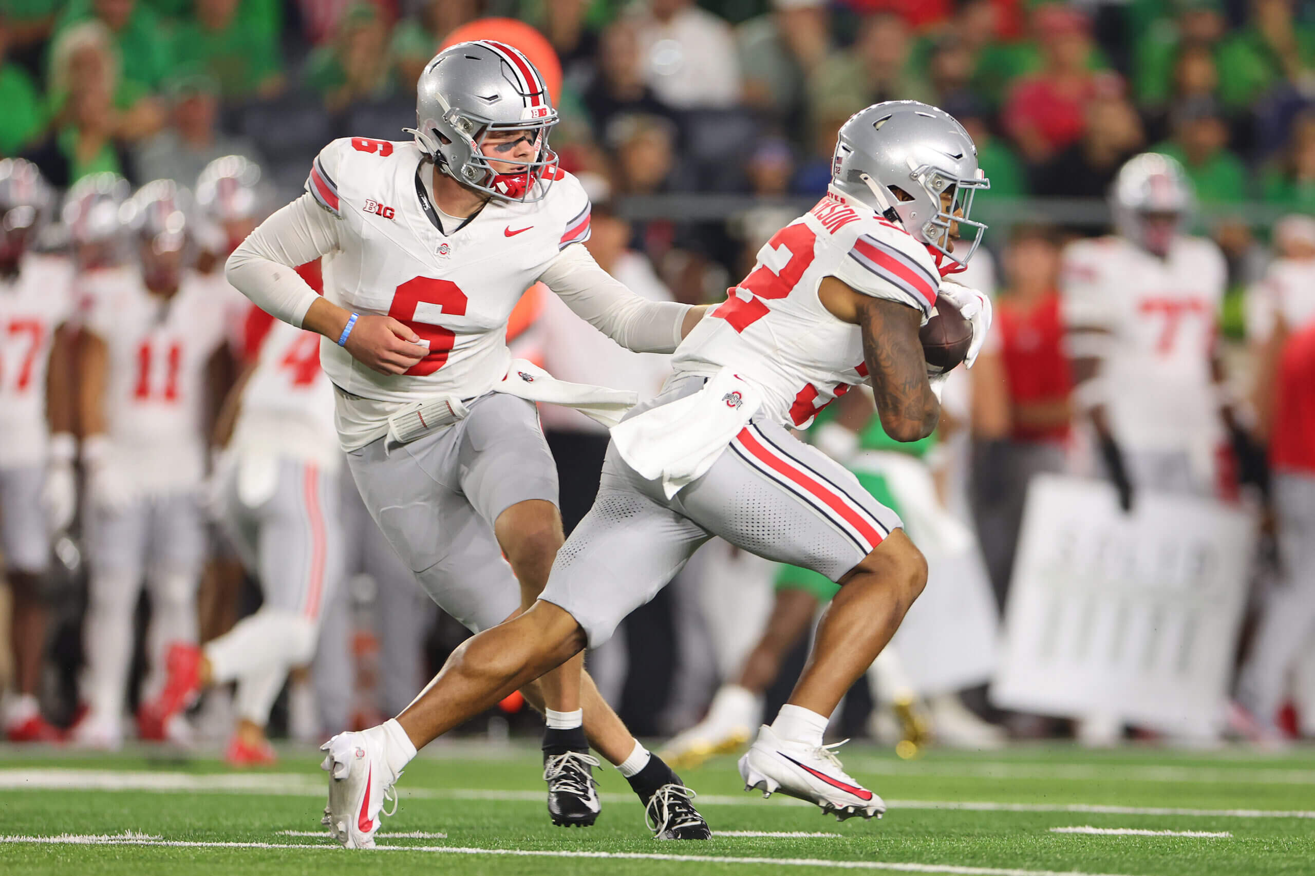 Ohio State Defeats Notre Dame in Thrilling Last-Second Touchdown Victory
