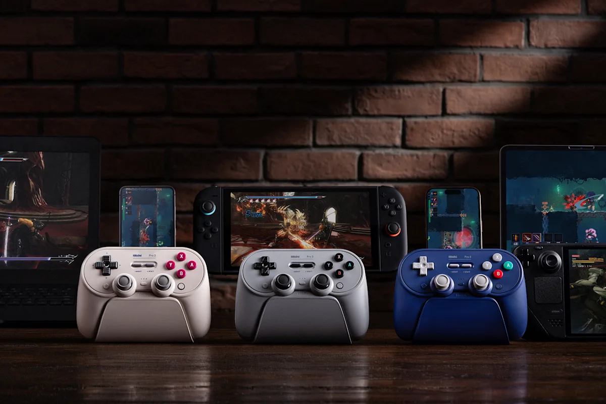 Featured image for 8BitDo Pro 3 Controller Launches with Customizable Buttons and Limited Editions