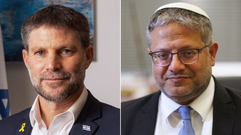 UK, Canada, and Allies Sanction Israeli Far-Right Ministers Over Incitement