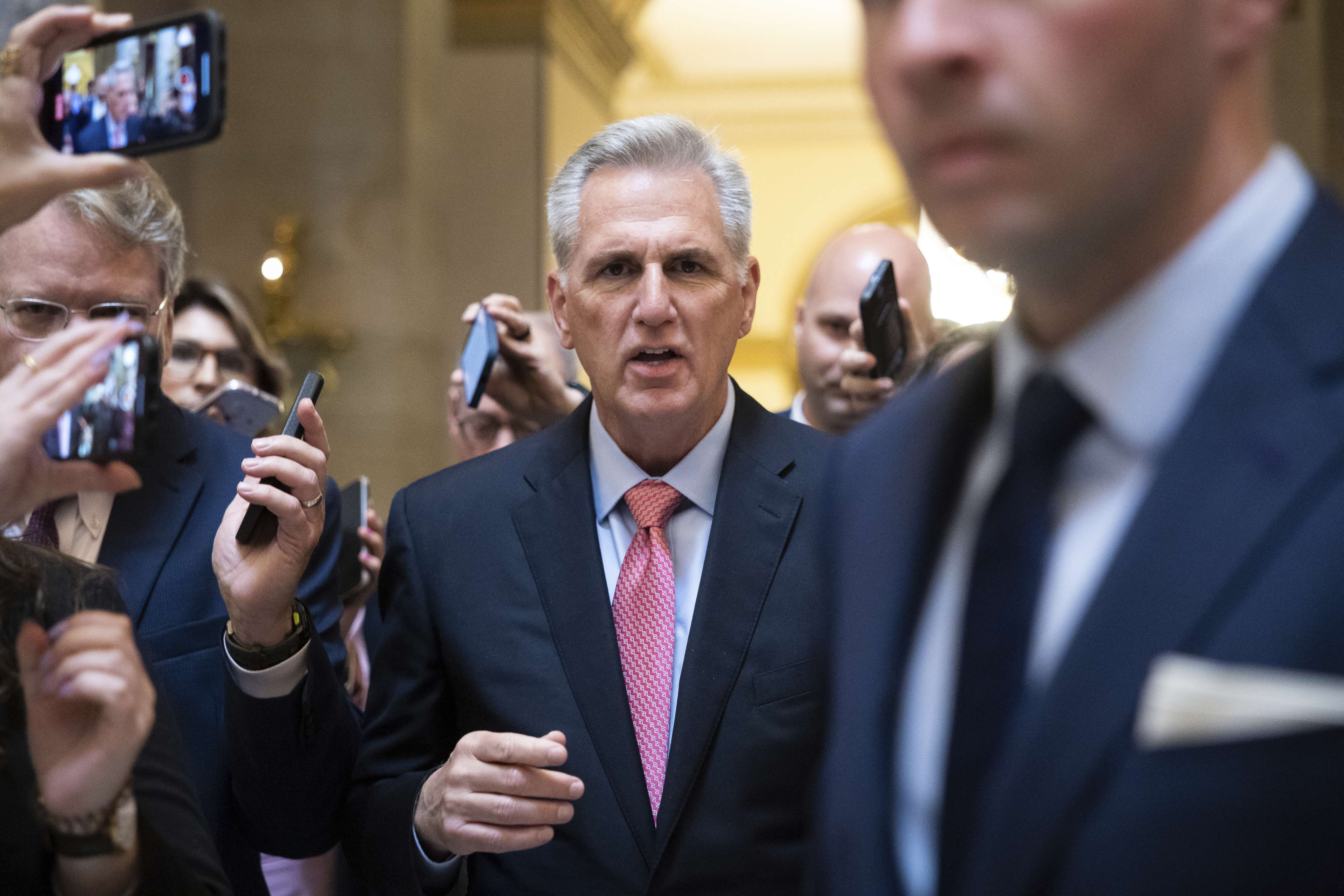 McCarthy scrambles to secure support for debt vote as Biden's second term prospects hinge on debt ceiling negotiations.