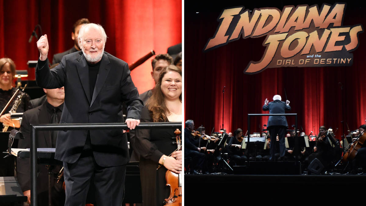 Featured image for Surprise Indiana Jones Premiere with John Williams Conducting.