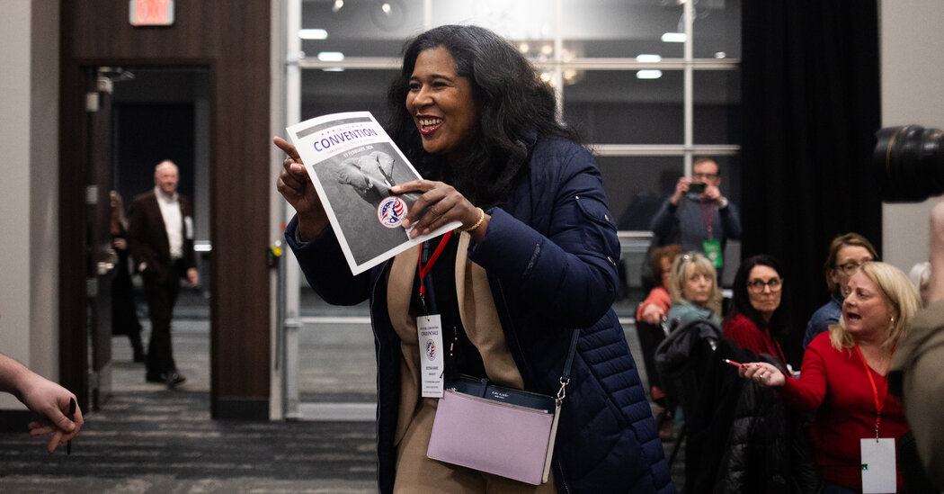 Featured image for "Michigan GOP Nominating Chaos: Hoekstra Confirmed as Chair Amid Infighting"