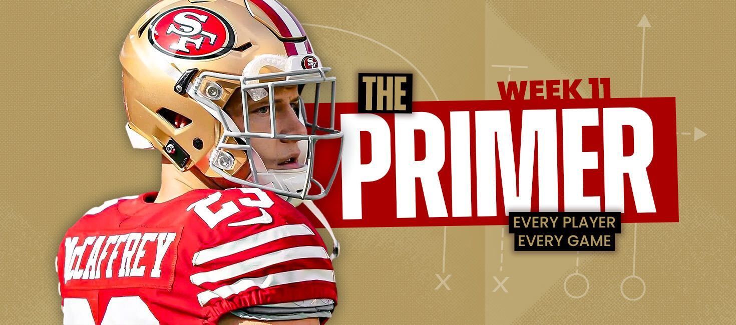 Featured image for Week 11 Fantasy Football: Rankings, Sleepers, and Key Matchups