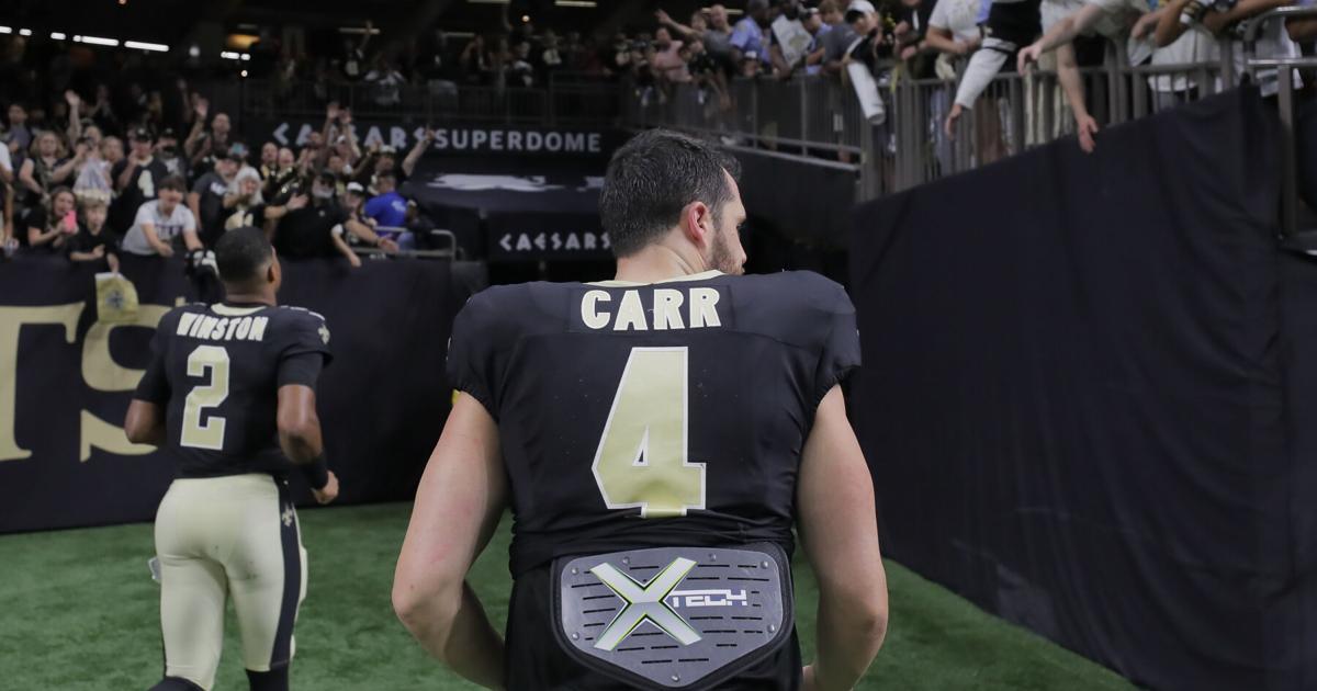 "Derek Carr's Impact on Saints Offense: Key to Improvement, Not Pete Carmichael"