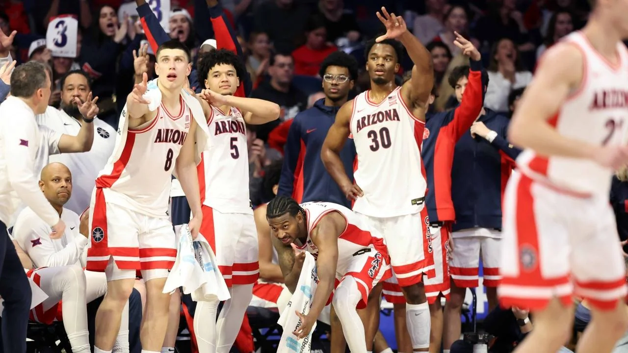 Arizona stays perfect atop Power 37 as Purdue slips to 13