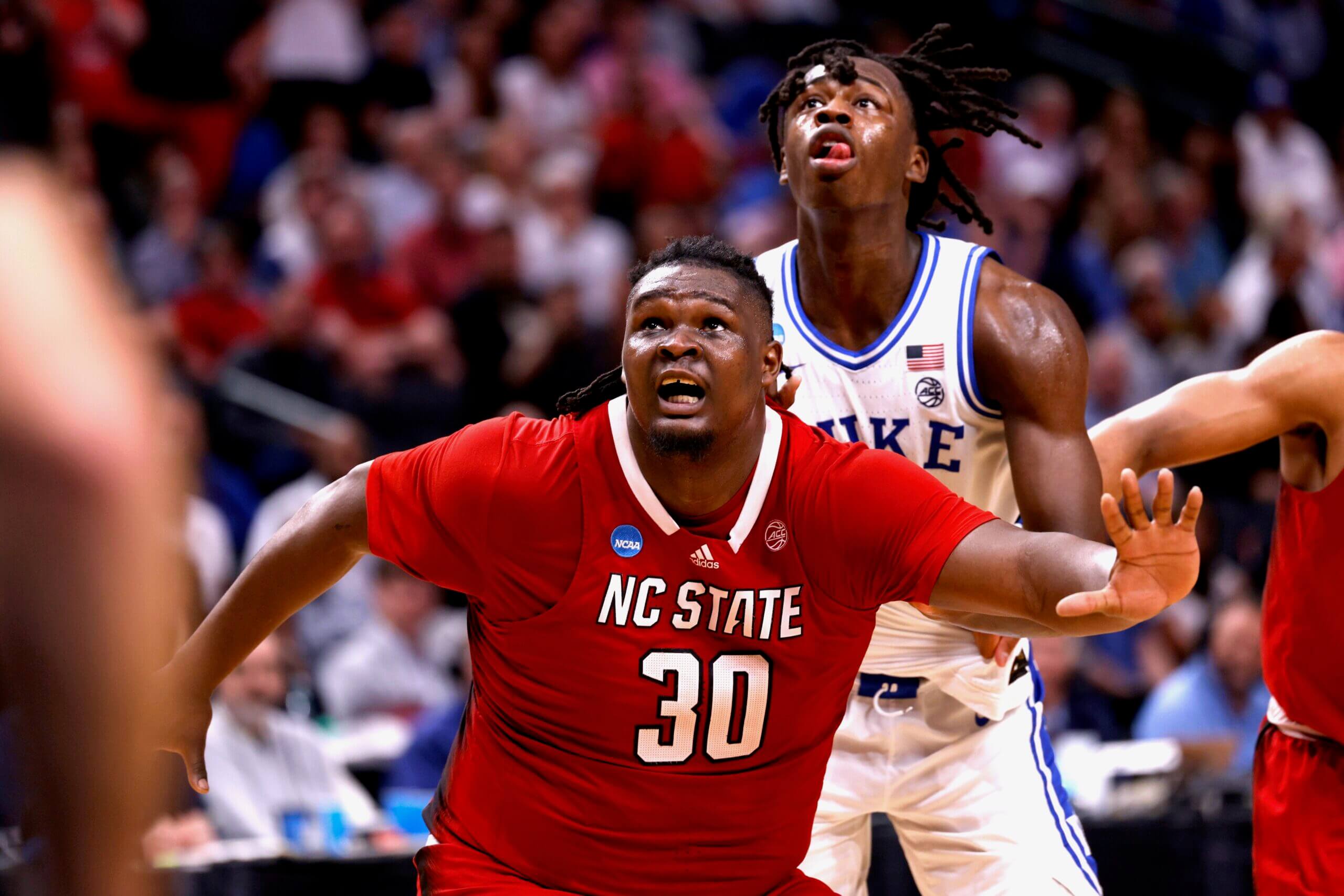 Featured image for "NC State's DJ Burns Jr.: From NCAA Tournament Sensation to NFL Prospect?"