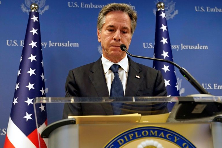 US Diplomat Antony Blinken Addresses Toll of Mideast Crisis on Staff Amid Israel-Gaza Tensions