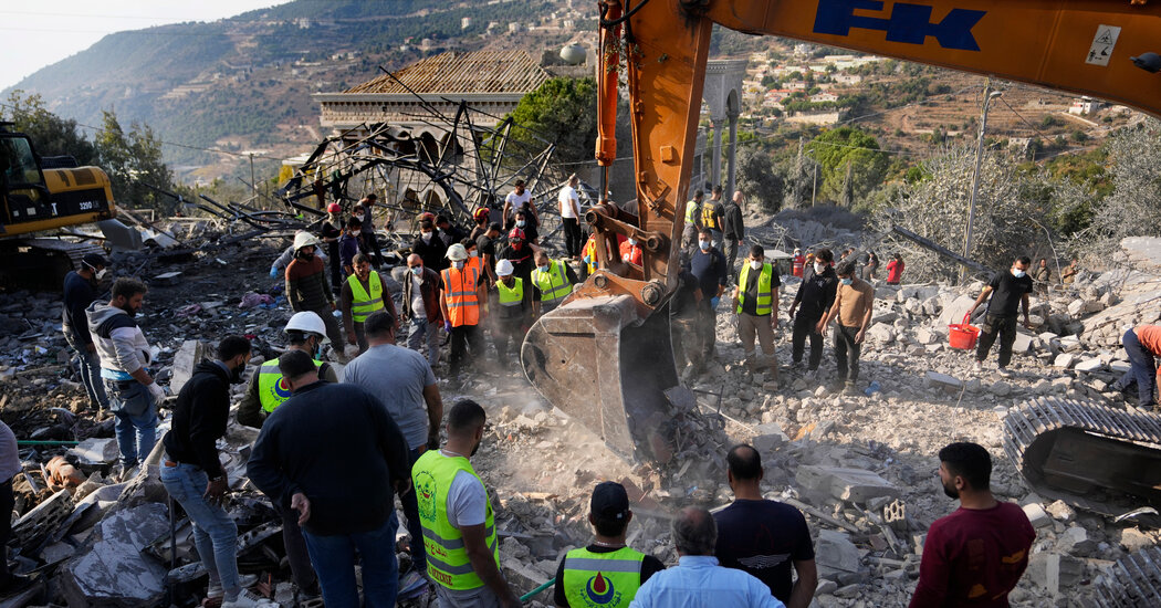 Israeli Strikes in Lebanon Result in Over 40 Fatalities