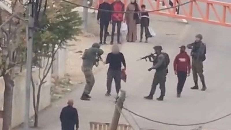Disturbing footage captures shooting of mentally disabled Palestinian in West Bank