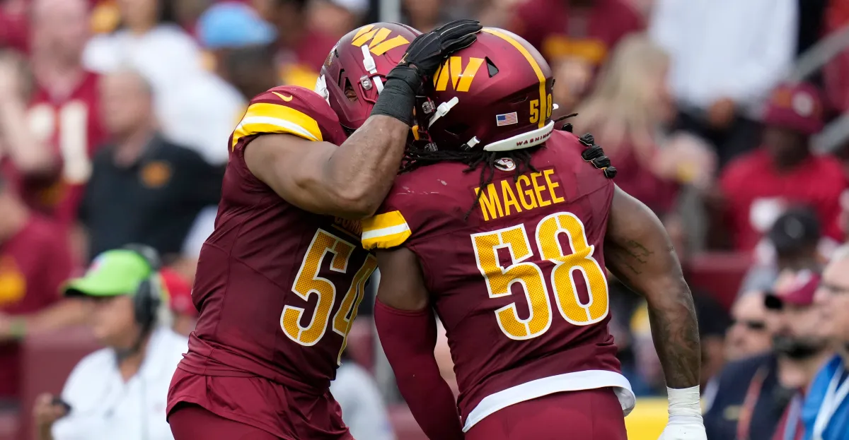 Featured image for Commanders' Defensive Shifts and Season Struggles in Week 8