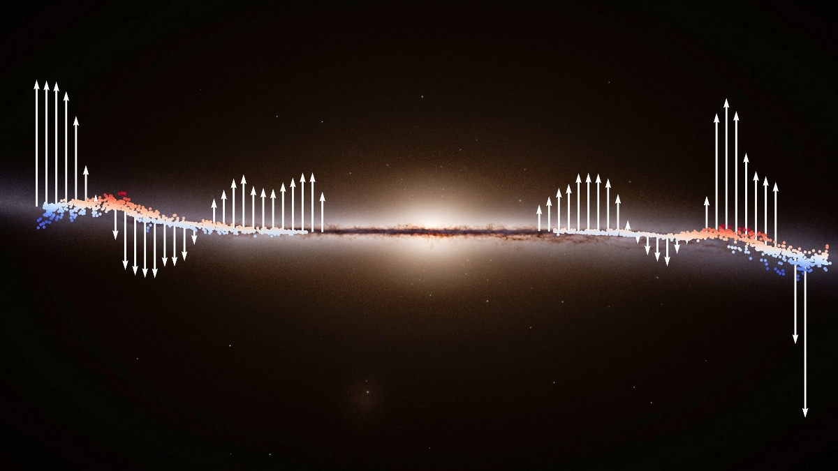 Featured image for Galactic Wave Detected in the Milky Way via Gaia Data