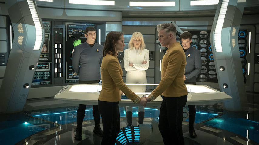 Featured image for Star Trek: Strange New Worlds Concludes Season with Exciting Finale and Crossover Hints
