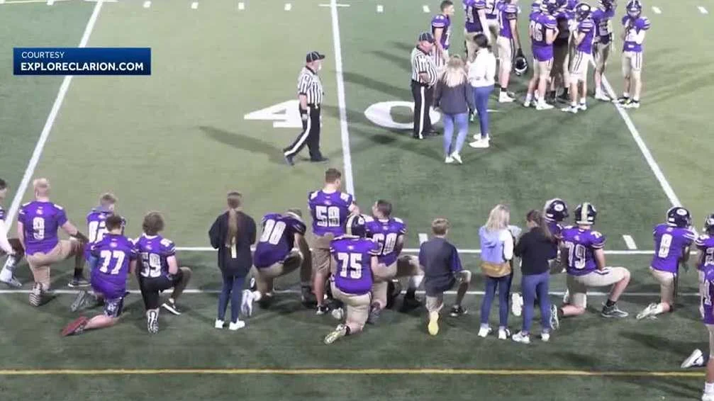 "Community rallies for high school quarterback after on-field collapse"