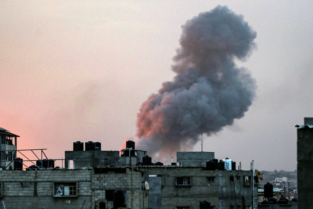 Israeli Airstrikes in Rafah Kill Senior Hamas Officials and Dozens of Civilians