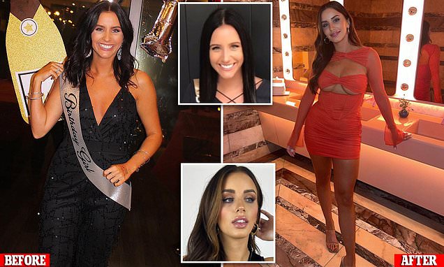 Featured image for Plastic surgery center employee undergoes stunning transformation.