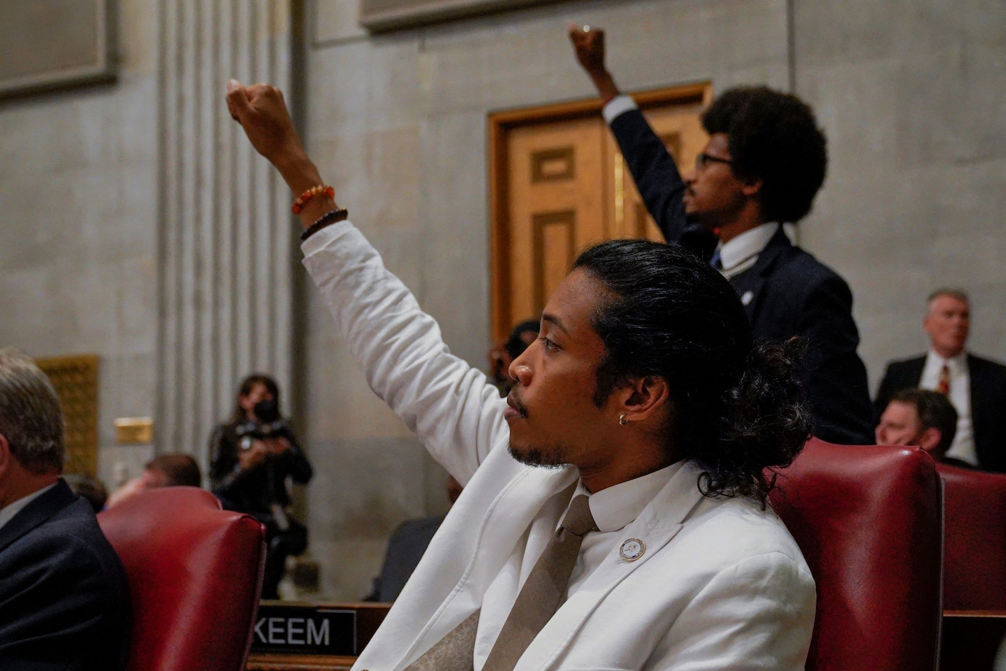 Featured image for Tennessee lawmakers' expulsion sparks global response and political rage.