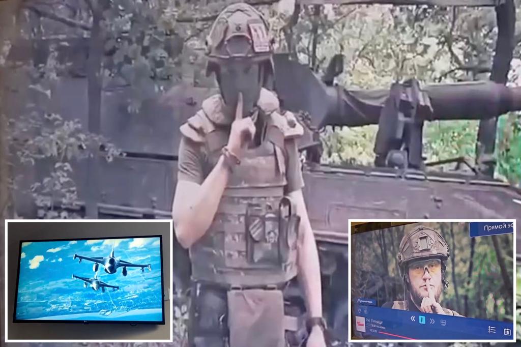 Ukraine's Video Trolling of Russian TV Amid Counteroffensive.