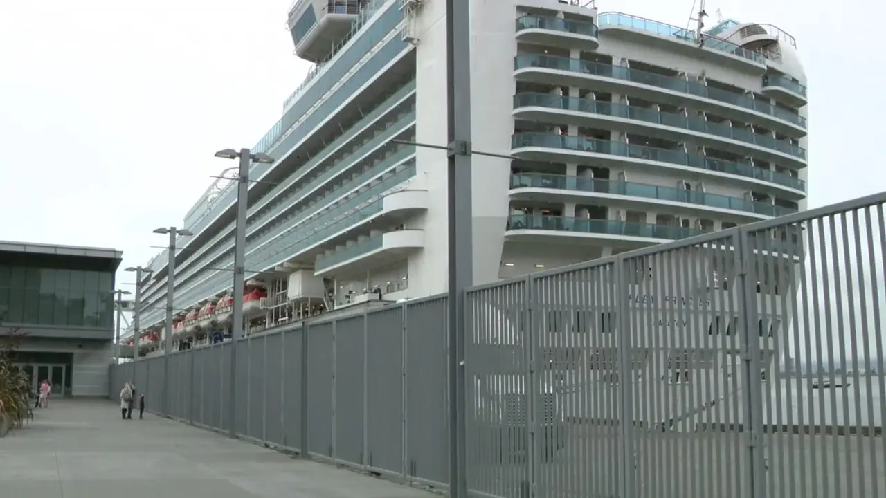 Ruby Princess Cruise Ship Delayed in San Francisco After Pier Collision