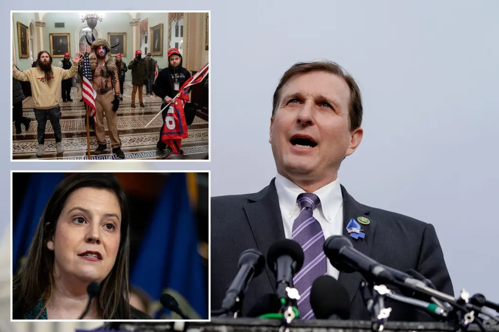 Featured image for "NY Rep. Stefanik Clashes with Dems Over Jan. 6 'Hostages' Comment"