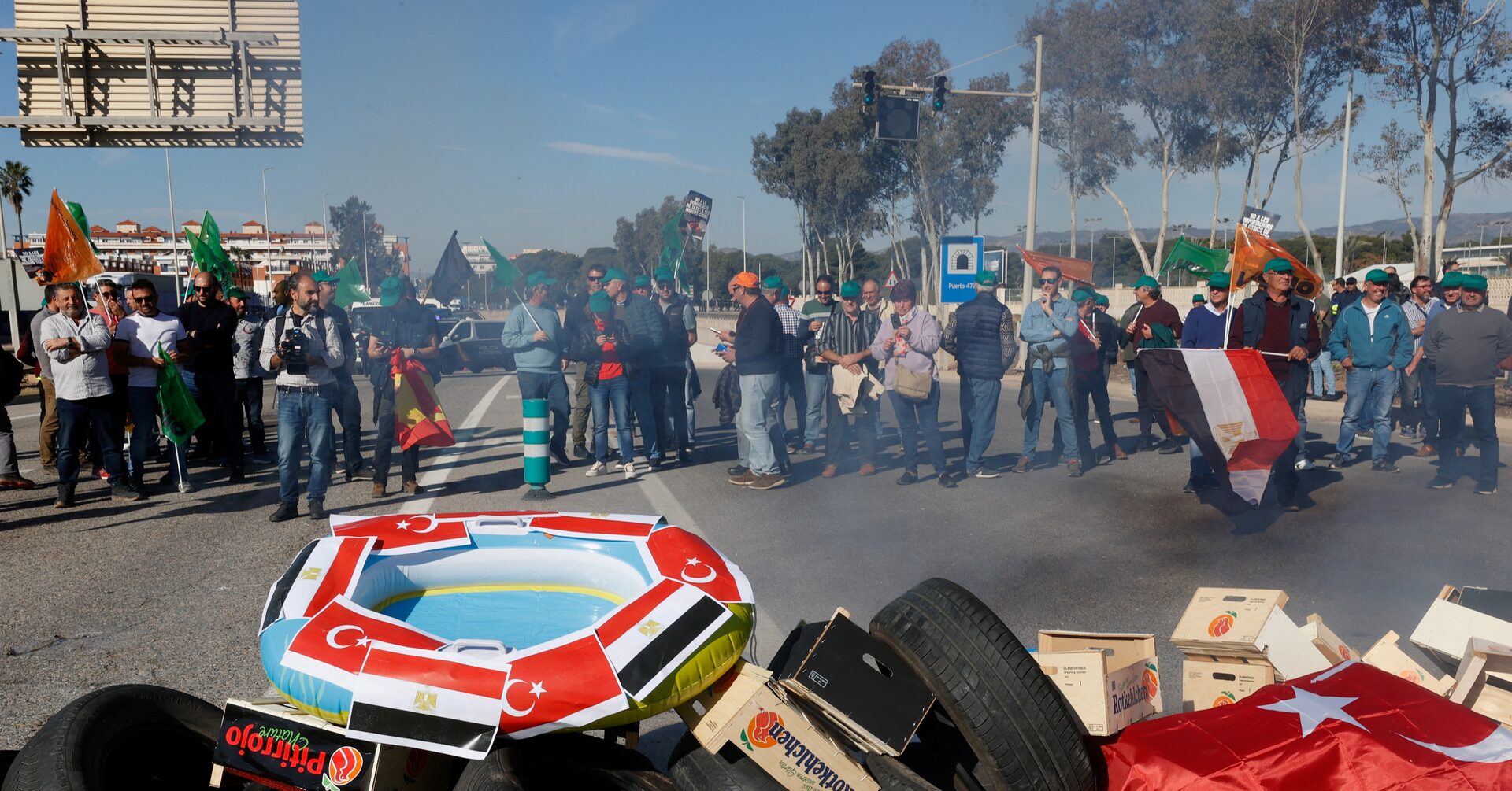 "European Farmers Stage Tractor Protests Over EU Policies and Prices"