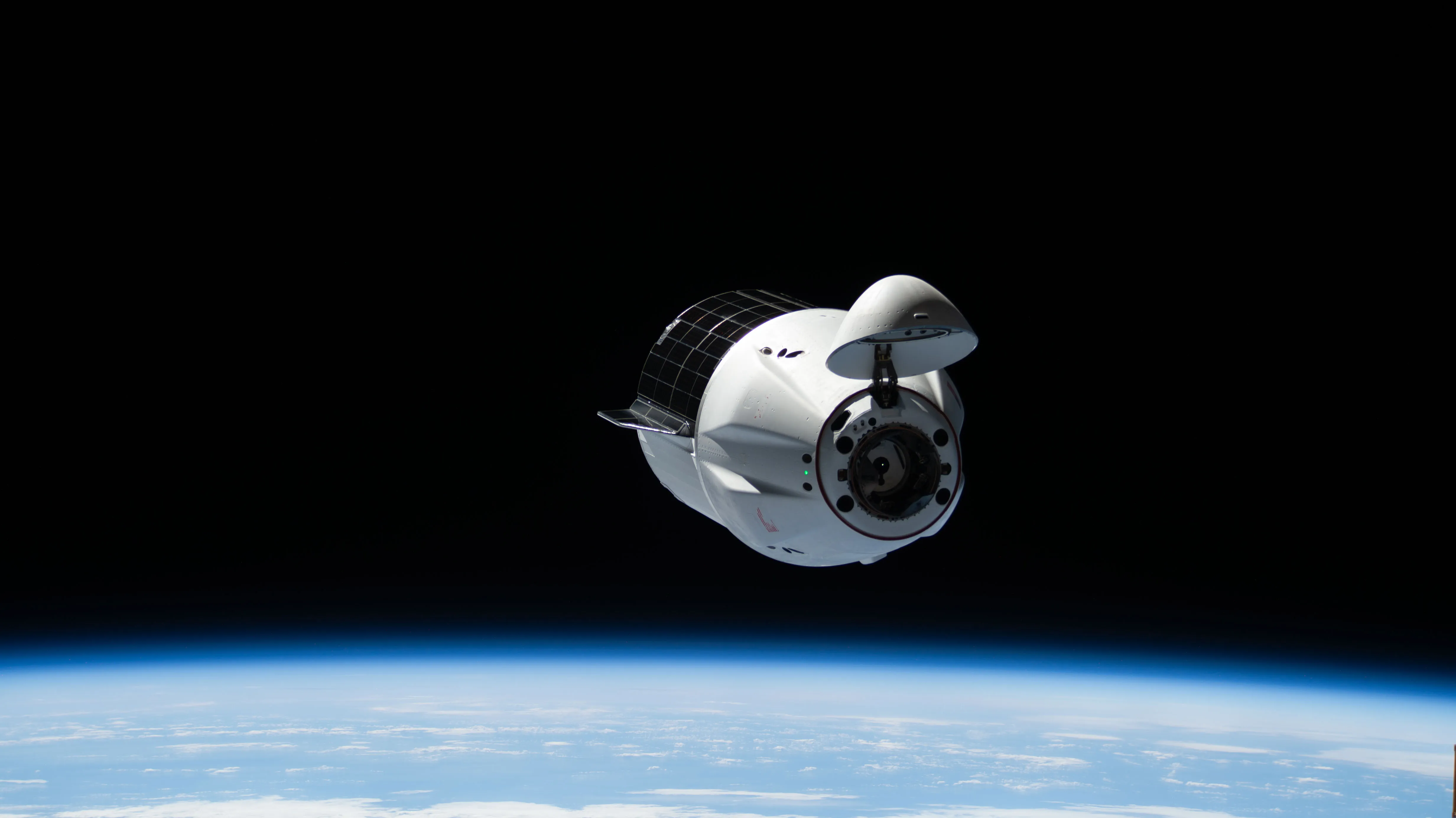 Featured image for SpaceX Dragon Capsule Successfully Reboosts ISS to New Altitude