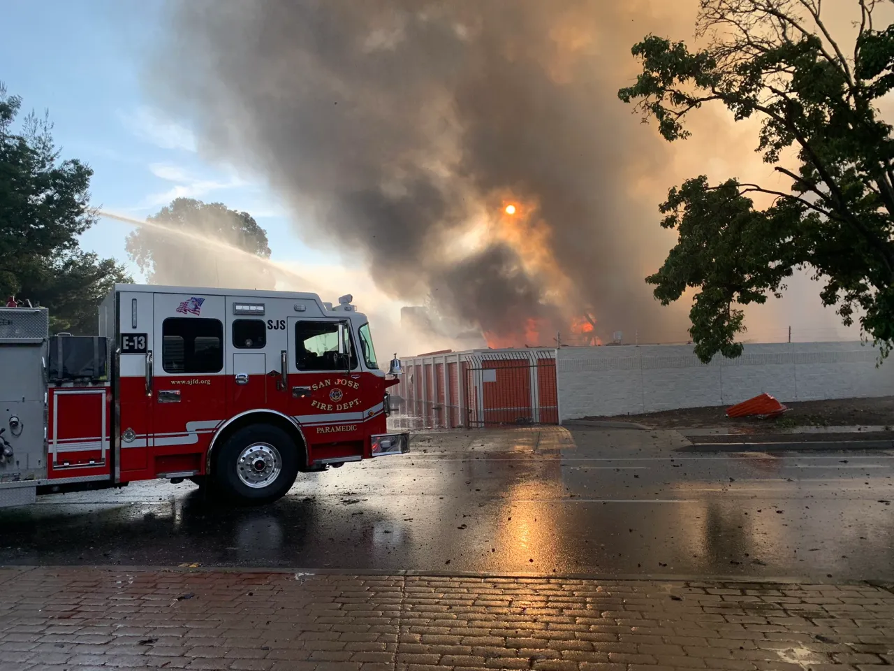 Featured image for Arrest made in connection to San Jose storage facility fire