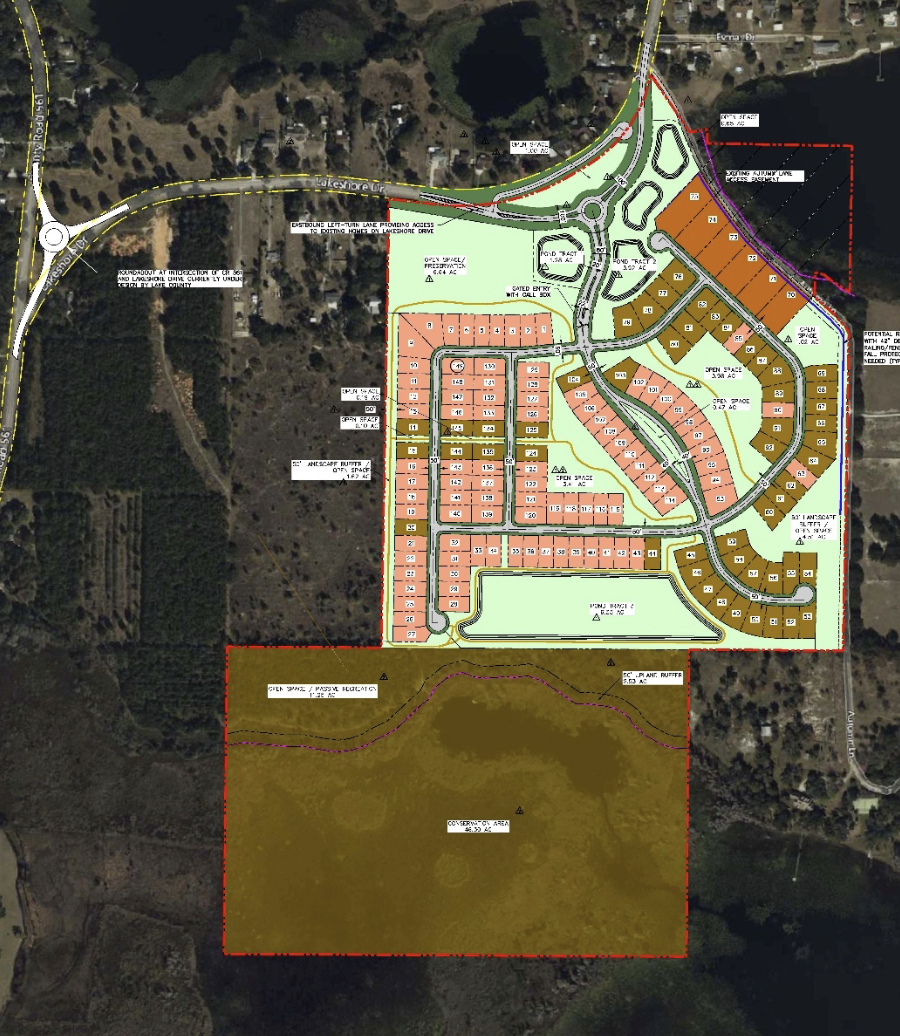 Featured image for Lake Board Approves Clermont Subdivision Redesign After Lakeshore Drive Incidents