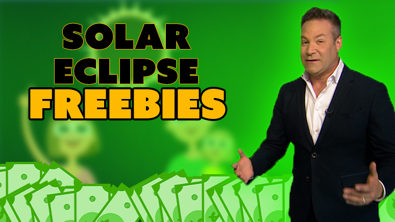 "Score Solar Eclipse Freebies and Deals with Rossen Reports"