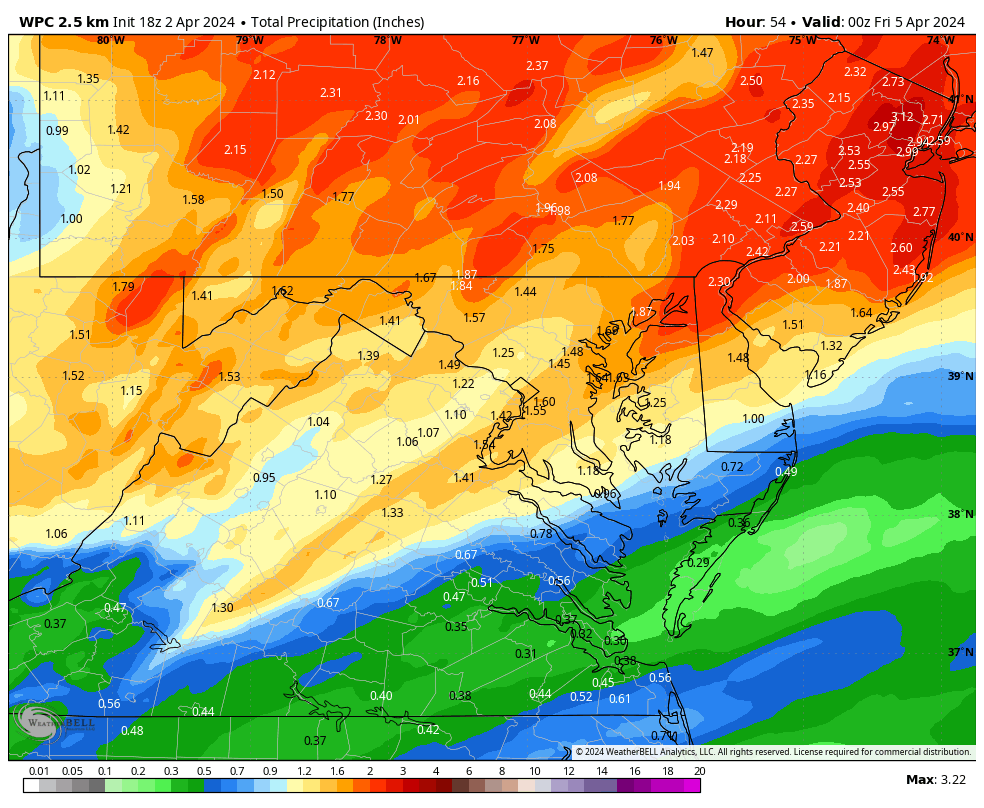 "Severe Storms and Heavy Rain Threaten Flooding in Maryland and D.C. Area"