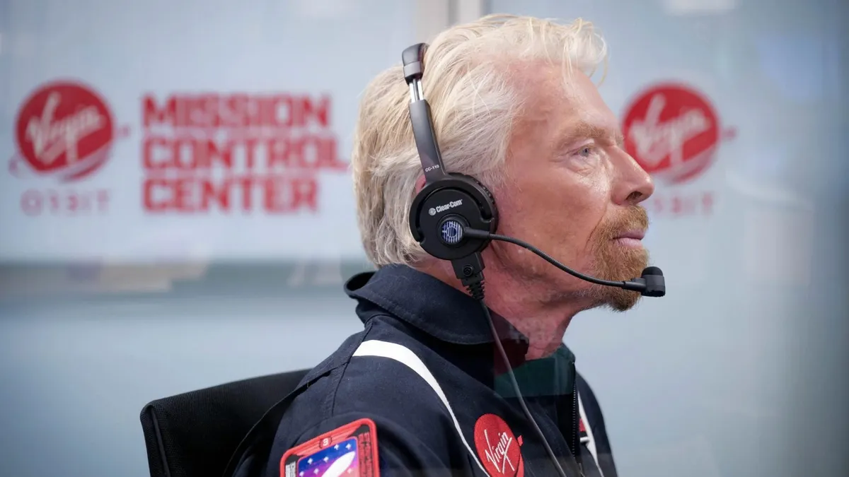 Featured image for "Richard Branson's Funding Halt Sends Virgin Galactic Shares Plummeting"