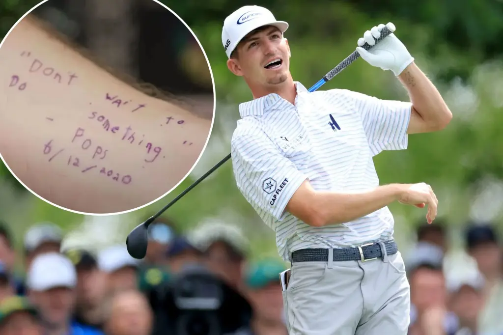 Featured image for "Amateur golfer Sam Bennett sets sights on Masters victory"