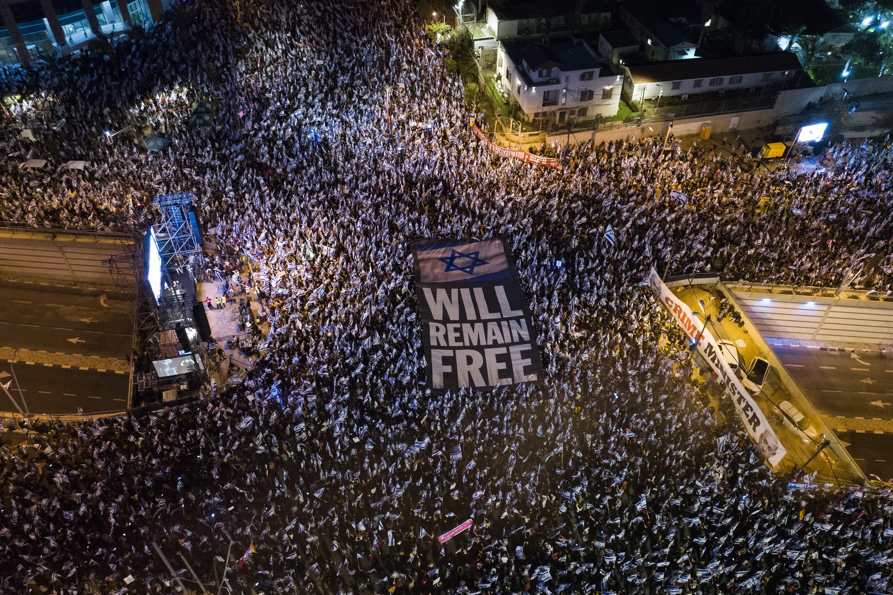 Israel's 75th birthday overshadowed by deep divisions.